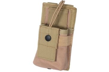 Image of Leapers Web Radio Pouch w/ Velcro Fastener, Desert Tan PVC-M502T 