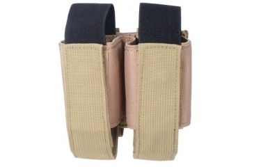 Image of Leapers Web System 40mm Grenade Double Pouch with Fully Adjustable Velcro and Snap-on Closure PVC-M504T