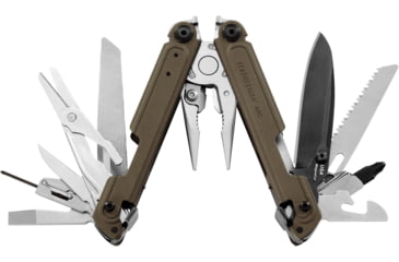 Image of Leatherman ARC Multi-Tool, 2.76in, MagnaCut Stainless Steel Blade, Talos 420 Stainless Steel Handle, 833328
