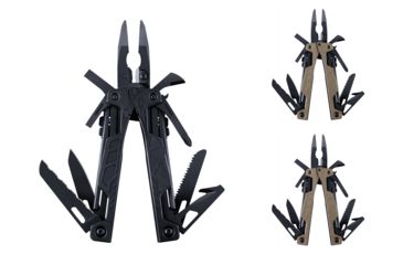 Image of Leatherman OHT Multi-Tool - One-Handed Opening, 16 Tools in One, Black, Coyote, Coyote Tan