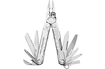 Image of Leatherman Rebar 17-in-1 Multi-Tool w/420HC Straight/Serrated Blade, Standard Sheath 831548
