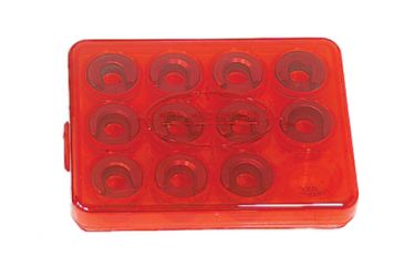Image of Lee Shell Holders Set in Red Storage Box 90198