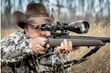 Image of Leica Amplus 6 Rifle Scope, 2.5-15x50mm, 30mm Tube, Second Focal Plane, Ballistic BDC MOA Reticle, Black, 50312