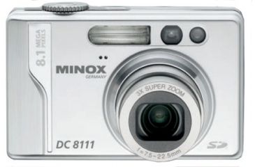Image of Minox DC8111 Compact Zoom Digital Camera 60626
