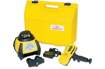 Image of Leica Geosystems Rugby 50 GC Package with Rod-Eye Basic