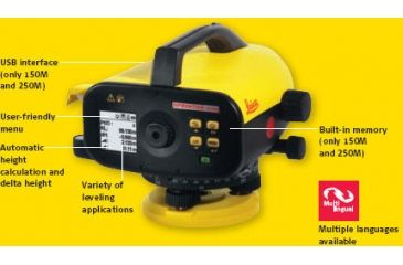 Image of Leica Geosystem Sprinter 250 M Electronic Level Device