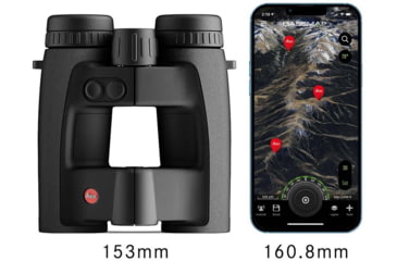 Image of Leica Geovid Pro 8x32mm Rangefinder Binocular, Black, 40809