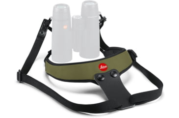 Image of Leica Neoprene Bino Sport Strap - Olive Green 42059, 42059