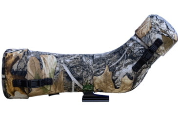 Image of LensCoat Athlon Ares G2 UHD 65 Spotting Scope Accessories, Angled, Realtree Edge, SSAO65Aeg