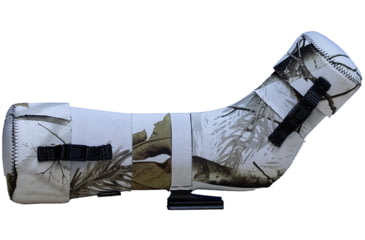 Image of LensCoat Athlon Ares G2 UHD 65 Spotting Scope Accessories, Angled, Realtree Snow, SSAO65Asn
