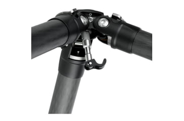 Image of Leofoto HK-01 Tripod Weight Hook 1/4 Thread w/LS Ranger Tripods w/o Leveling, Black, HK-01