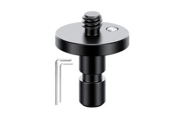 Image of Leofoto Leica Zeiss Swarovski S2 Stud for BC-03 Binoculars Adapter, Black, S2