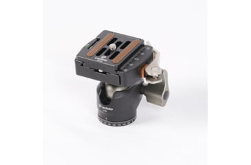 Image of Leofoto LH-25LR Mini Ball Head w/ LR-50 Lever-Release Clamp, Arca, Black, LH-25LR