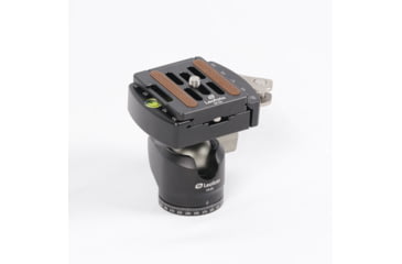 Image of Leofoto LH-25LR Mini Ball Head w/ LR-50 Lever-Release Clamp, Arca, Black, LH-25LR