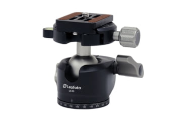 Image of Leofoto LH-30 Low Profile Ball Head &amp; QR Plate. Arca, Black, LH-30