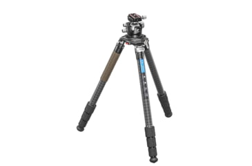 Image of Leofoto LN-364C Heavy Duty Tripod w/ 75mm Bowl/Platform & Bag - Ball Head Kit, Black, LN-364C+LH-55
