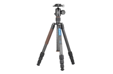 Image of Leofoto LX-224CT/XB-32Q Reversible Travel Tripod w/ Ball Head Set, Black, LX-224CT+XB-32Q