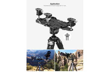 Image of Leofoto MBC-22 Mini Ball Head for FDM-05 Table, Arca, Black, MBC-22