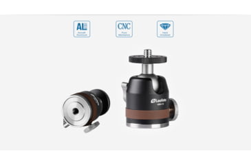 Image of Leofoto MBH-19 Micro/Mini Ball Head, Black, MBH-19