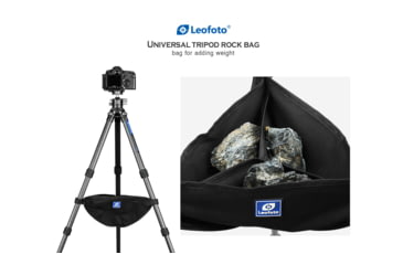 Image of Leofoto RB-1 Universal Tripod Rock Bag, Black, RB-1