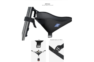 Image of Leofoto RB-2 Universal Tripod Rock Bag, Black, RB-2