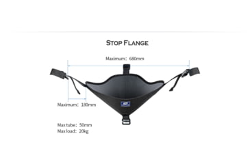 Image of Leofoto RB-2 Universal Tripod Rock Bag, Black, RB-2