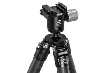 Image of Leofoto SA-363CX/MG-40X Outdoors Tripod w/ Rapid Lock Ballhead, Black, SA-363CX+MG-40X