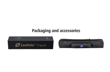 Image of Leofoto SK-324CLX Long Outdoors Tripod w/ Integrated Knob-Control Ballhead, Black, SK-324CLX