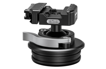 Image of Leofoto STB-75 Rapid Lever-Lock Outdoors Ball Head w/ Integrated 75mm Bowl Adapter, Black, STB-75X
