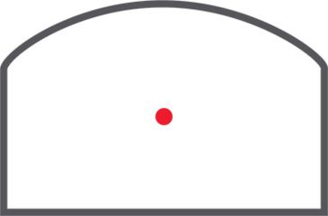 Image of Leupold DeltaPoint Pro Red Dot Sight, 2.5 MOA Red Dot Reticle, No Mount, Black, 119688