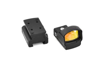 Image of Leupold DeltaPoint Pro Red Dot Sight, 2.5 MOA Red Dot Reticle, AR Mount, Black, 177156