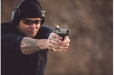 Image of Leupold DeltaPoint Pro Red Dot Sight, 2.5 MOA Red Dot Reticle, No Mount, Black, 119688