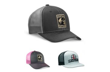 Image of Leupold L Optic Trucker Hat, Black, Charcoal, Green, Neon Pink, White