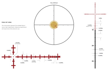 Image of Leupold Mark 4HD 2.5-10x42 Rifle Scope, 30mm Tube, First Focal Plane, Illum. TMR, Black, Small, 183738