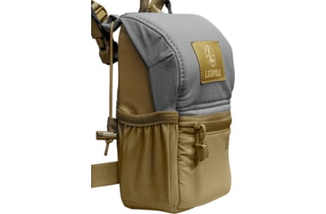 Image of Leupold Non-Magnetic Enclosed Binocular Harness, Tan/Grey, 185627