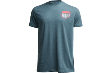 Image of Leupold Riflescopes Badge Graphic T-Shirt, Extra Large, Indigo, 186504