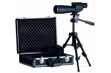 Image of Leupold Green Ring Wind River Sequoia 60mm Spotting Scope Straight Viewing w/ 15-45x Zoom Eyepiece, 55886