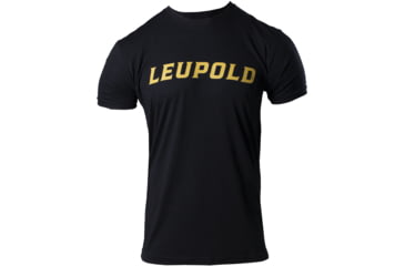 Image of Leupold Wordmark Tee -Mens, Black, Medium, 180239