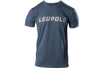 Image of Leupold Wordmark Tees - Mens, Indigo Heather, M, 181840