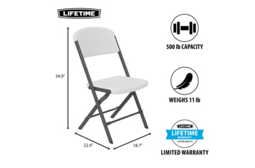 Image of Lifetime Products 2nd Generation Commercial Folding Chair