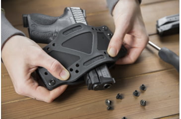 Image of Limbsaver Cross-Tech Holster Clip-On, Black, 12501