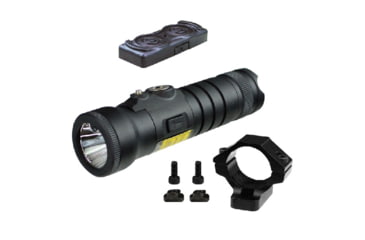 Image of Lion Gears FLG-22ML Rechargeable 600 Lumens LED Flashlight/Green Laser Combo, Ambidextrous, On/off Switch, M-LOK, Black, PL-FLG-22ML