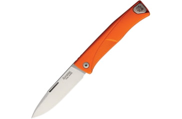 Image of Lionsteel Thrill Slip Joint Orange Al Folding Knife, 3 satin finish Bohler M390 stainless blade, Orange aluminum handle, TL A OS