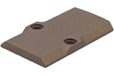 Image of Live Free Armory LF Chamfered Series Glock RMR Cover, Burnt Bronze, LFGCH16144