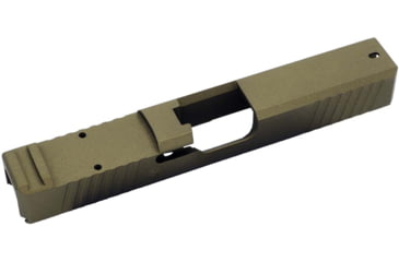 Image of Live Free Armory LF19 Chamfered Series Pistol Slide w/ RMR Optic Cut, Glock 19, Burnt Bronze, G319CH411141F