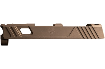 Image of Live Free Armory LF365 PRO Series Pistol Slide w/ No Optic Cut, Sig P365, Burnt Bronze, LFA3651BB