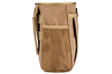 Image of Loaded Gear CX-700 Drawstring Dump Pouch, Compatible w/ Molle System, Dark Earth, 5.5 x 3 x 7.5 in BI12626