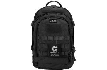 Image of Loaded Gear GX-500 Crossover Utility Backpack, Padded Laptop Sleeve, Side Compression Straps, Black, 7.08 x 10 x 17.72 In BI12612