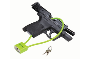 Image of Lockdown Cable Lock, 15in, Red, 110149