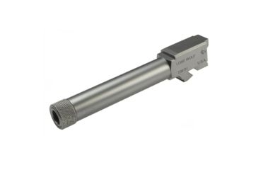 Image of Lone Wolf Arms Glock 23/32 9mm Threaded Conversion Barrel, 1/2x28, Raw Stainless, LWD-239TH